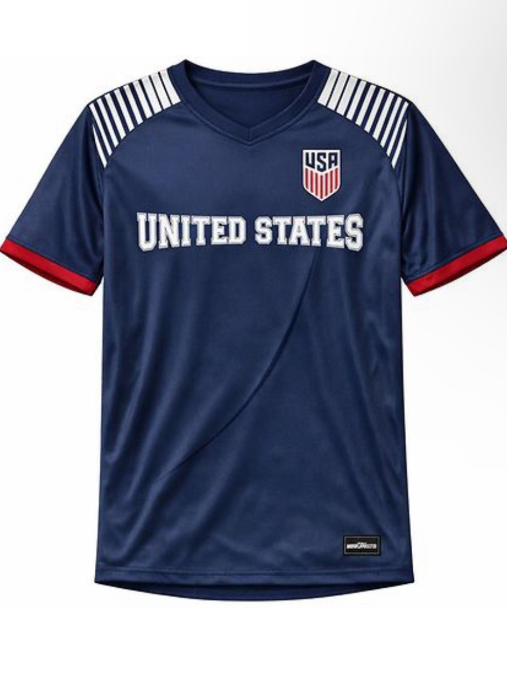 Officially Licensed USA Soccer Men's Performance T-Shirt XL Blue NWT